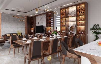 Top 5 mẫu bàn ăn gỗ óc chó nên mua